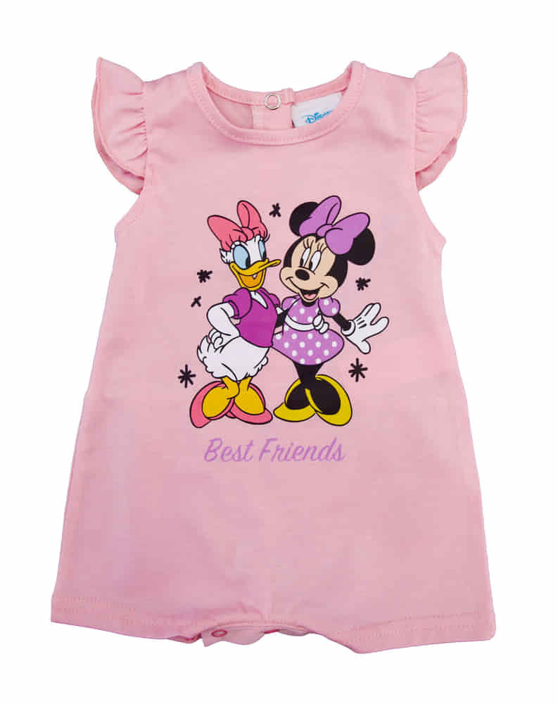 Ujjatlan baba kislány napozó Minnie egér mintával - Momsy