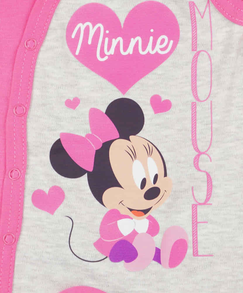 Ujjatlan kislány rugdalózó Minnie egér mintával - Momsy