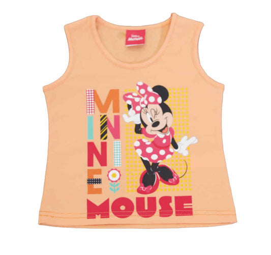 Pamut kislány trikó Minnie egér mintával - Momsy