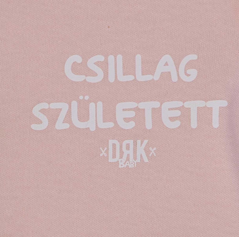Vékony, pamut, elöl patentos rugdalózó Dorko DRK "Csillag született" mintával - Momsy
