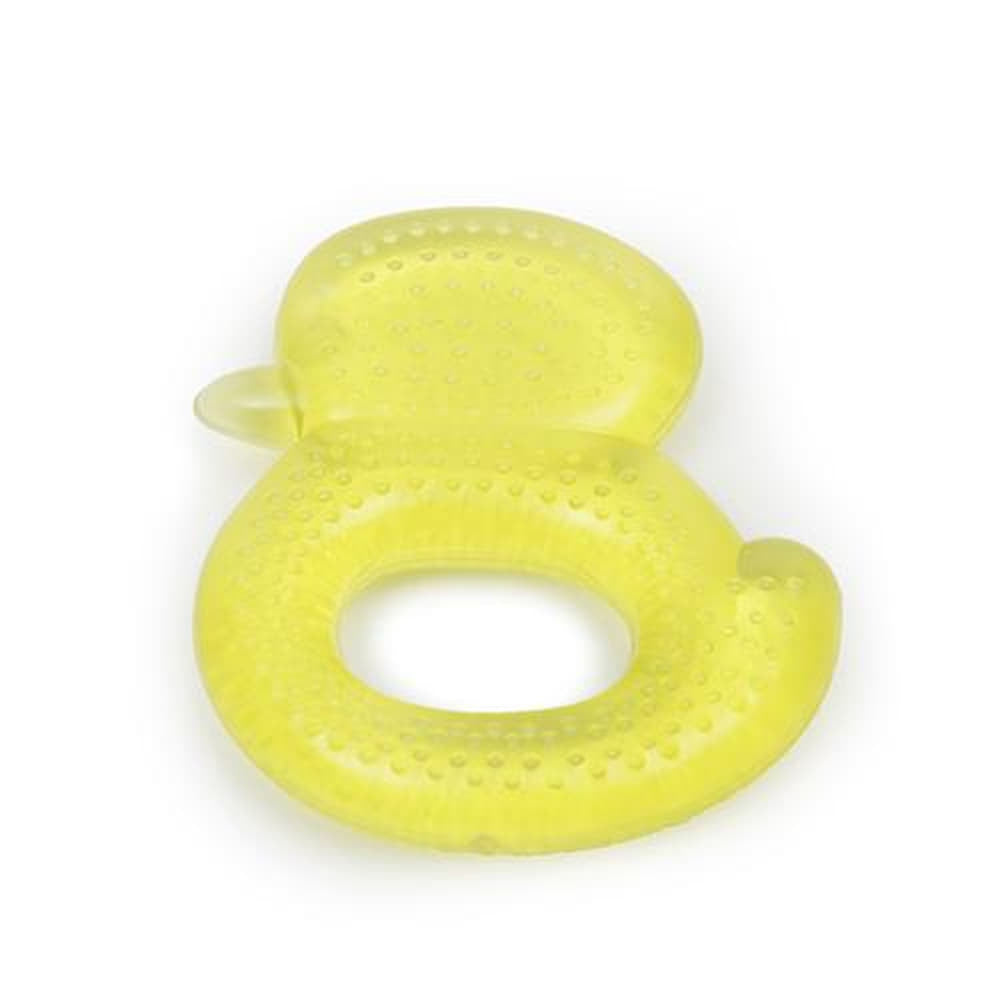 Moni Duck szillikon rágóka sárga - Momsy
