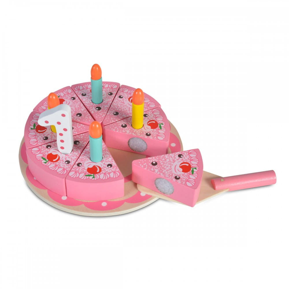 Moni FAJÁTÉK Fa szülinapi torta 18x18x8,5cm-0
