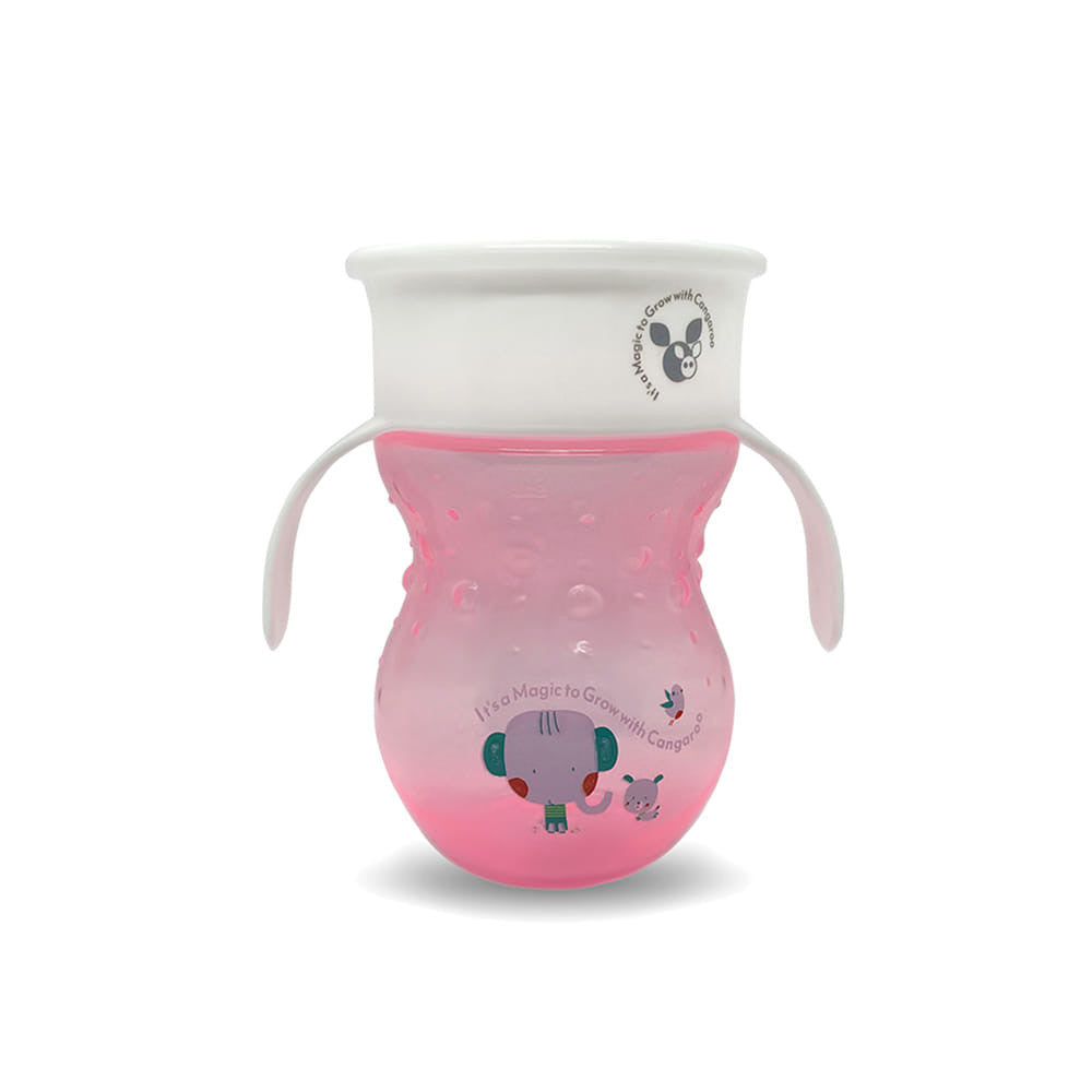 Moni CUP 360as itatópohár 270ml PINK-0