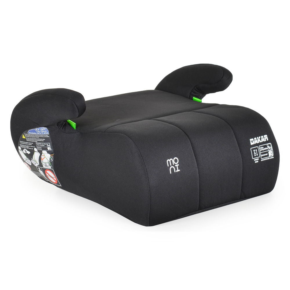 Moni Dakar basic ülésmagasító i-size 125-150cm játék nélkül fekete-0