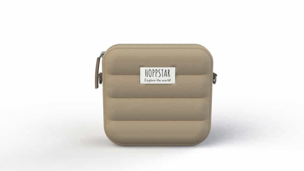 HOPPSTAR fényképezőgép tartó táska midi-Cream- Hoppstar-1