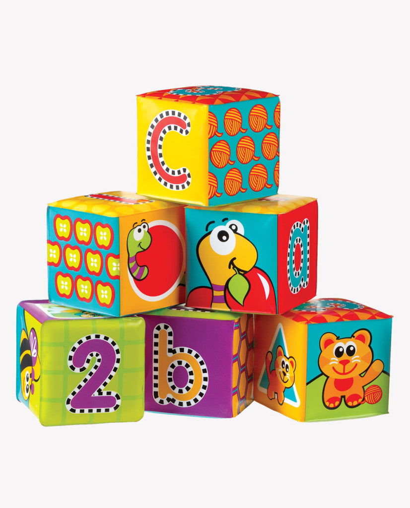 Apollo Playgro fürdőjáték- Soft blockes-Puha fürdős kockák - Momsy