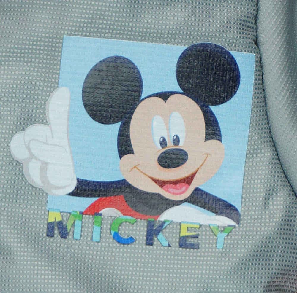 Disney Mickey bundazsákká alakítható vízlepergetős baba overál - Momsy