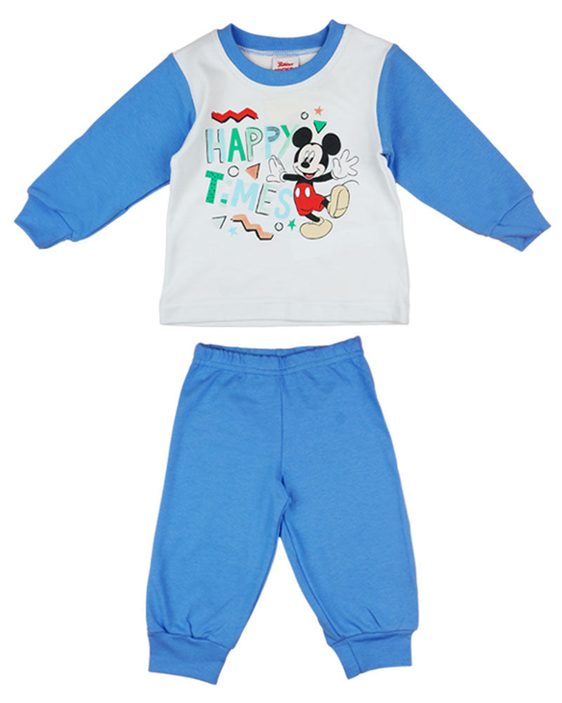 Disney Mickey "Happy times" fiú pizsama - Momsy
