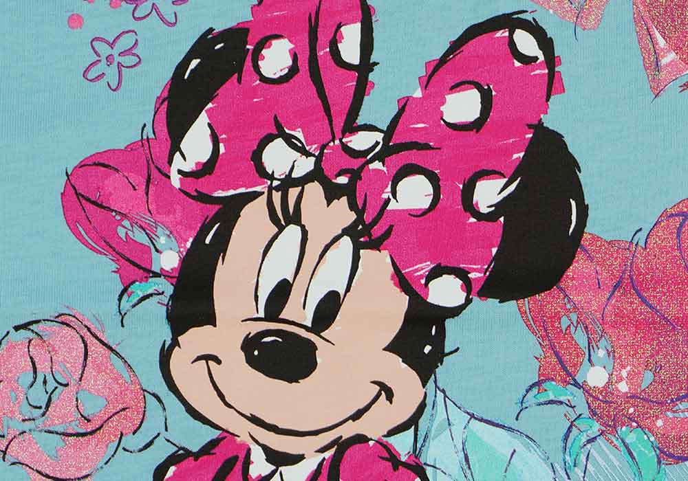 Disney Minnie szíves virágos lányka póló - Momsy