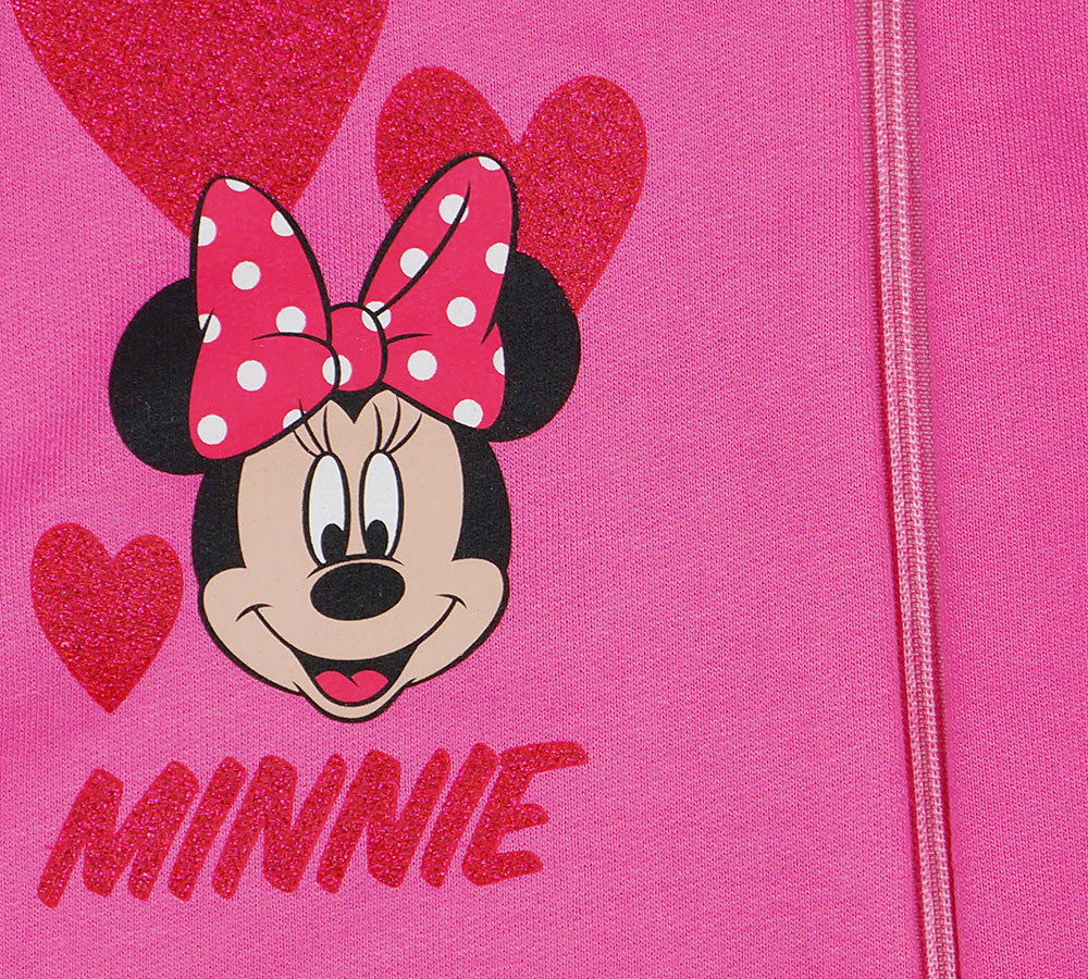 Disney Minnie szívecskés belül bolyhos overálos pizsama - Momsy