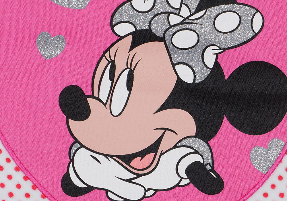 Disney Minnie szívecskés ujjatlan plüss rugdalózó - Momsy