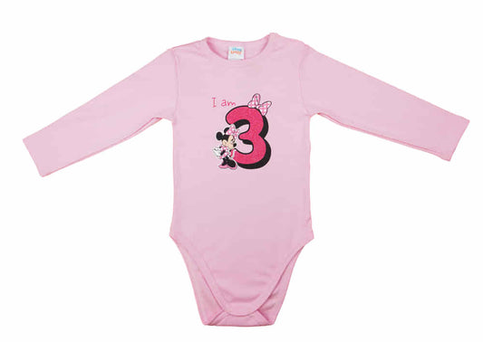 Disney Minnie szülinapos body 3 éves - Momsy