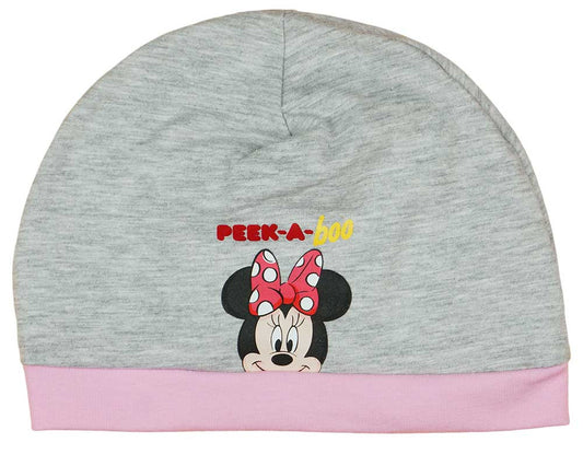 Tavaszi vékony baba sapka Minnie egér mintával - Momsy