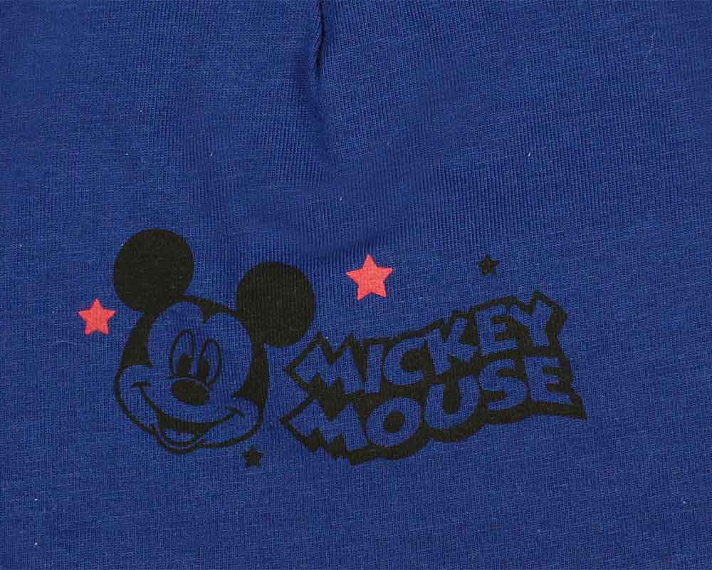 Vékony pamut kisfiú sapka Mickey egér mintával - Momsy
