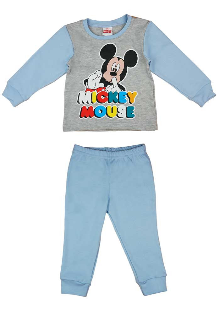 Kisfiú pamut pizsama Mickey egér mintával - Momsy