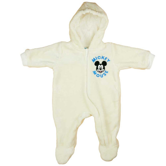 Wellsoft kapucnis baba overál Mickey egér mintával - Momsy