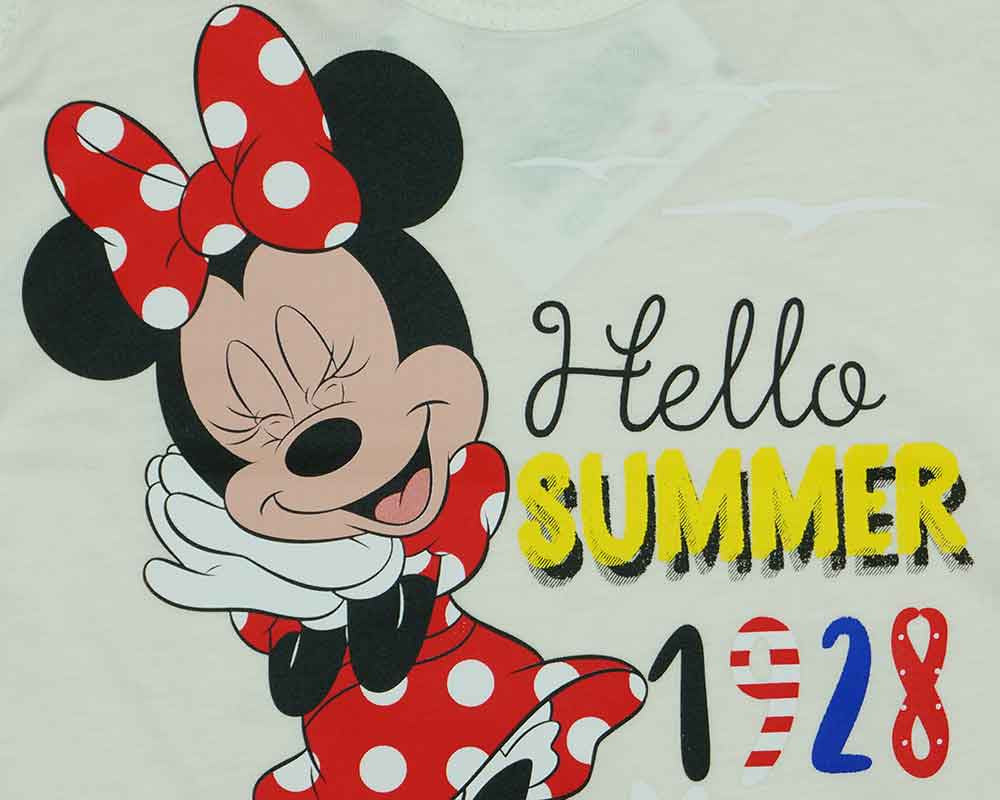 Pamut kislány trikó Minnie egér mintával - Momsy