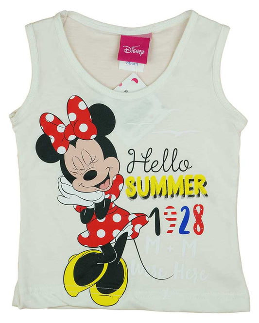 Pamut kislány trikó Minnie egér mintával - Momsy