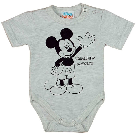 Rövid ujjú baba body Mickey egér mintával - Momsy