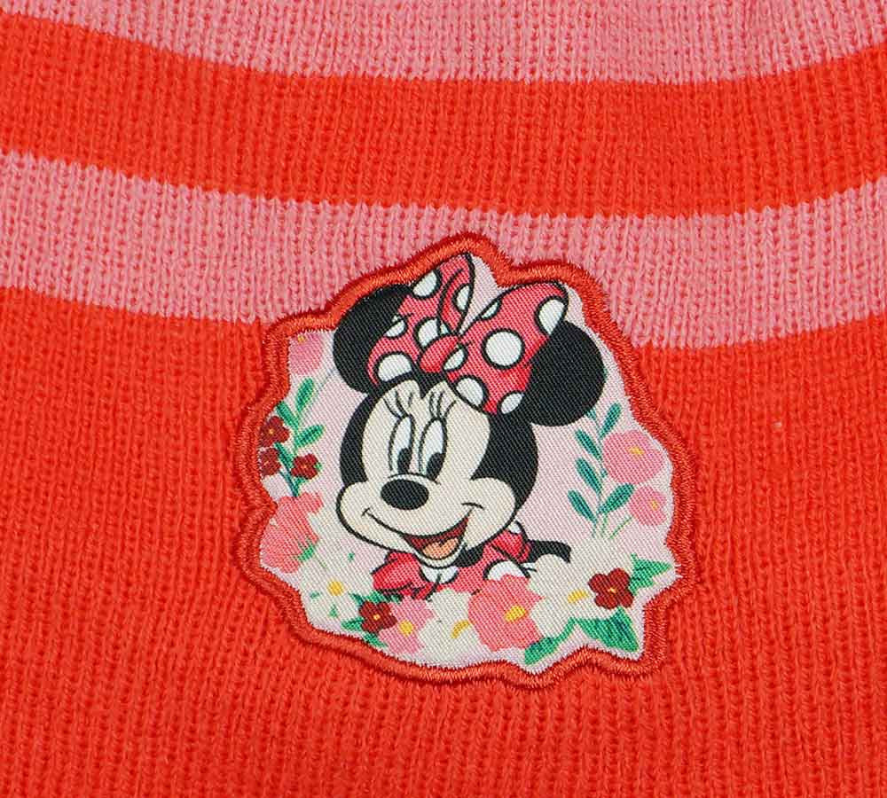 Bojtos kötött sapka Minnie egér mintával - Momsy