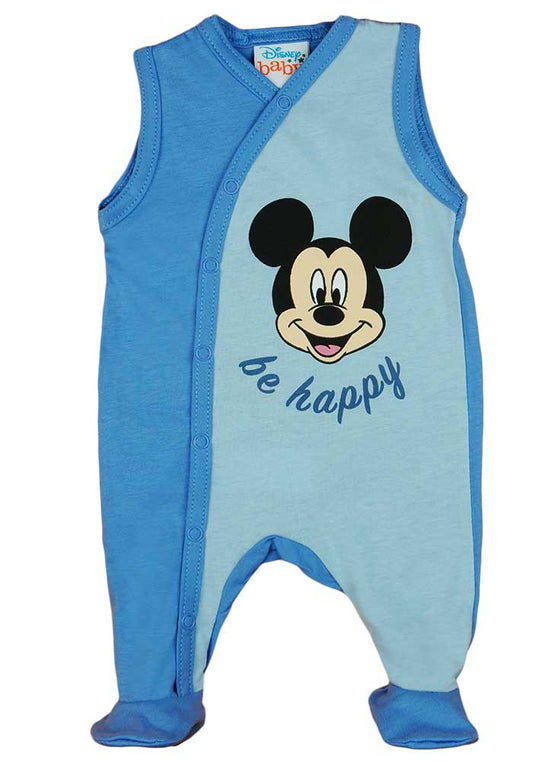 Ujjatlan kisfiú rugdalózó Mickey egér mintával - Momsy