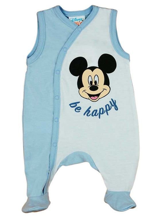 Ujjatlan kisfiú rugdalózó Mickey egér mintával - Momsy