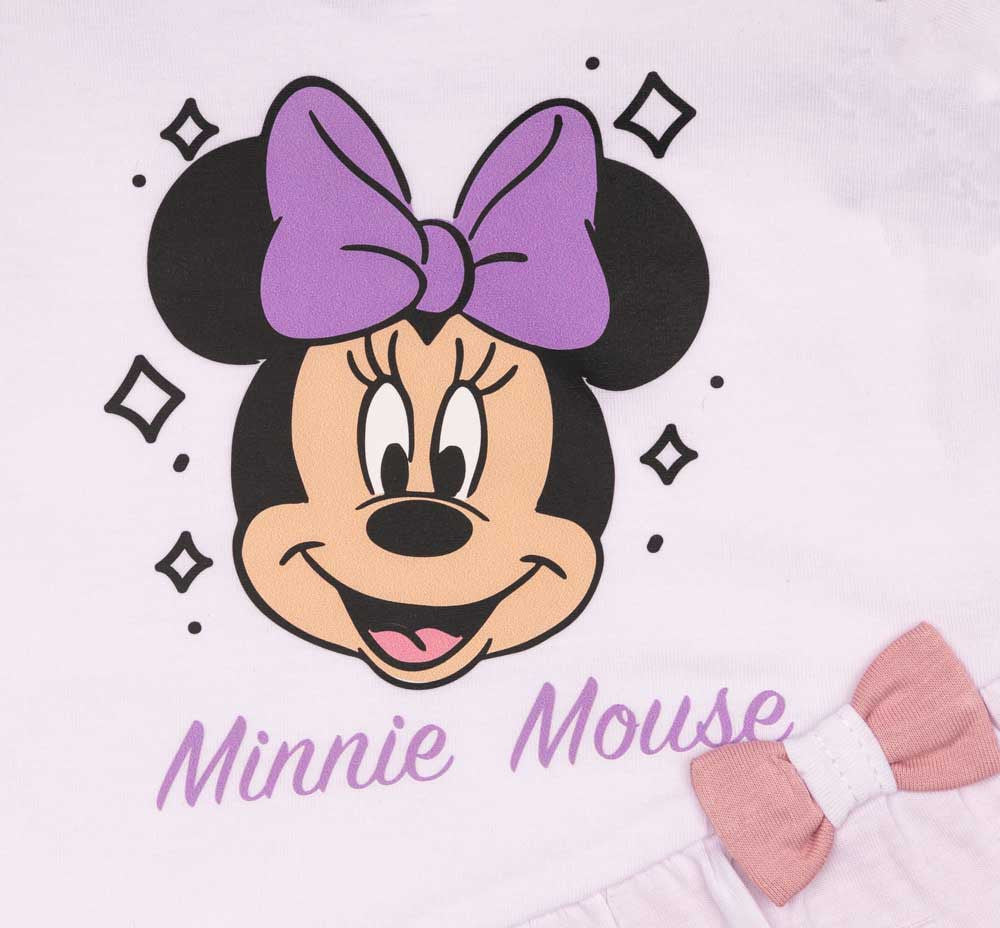 Rövid ujjú baba napozó Minnie egér mintával - Momsy