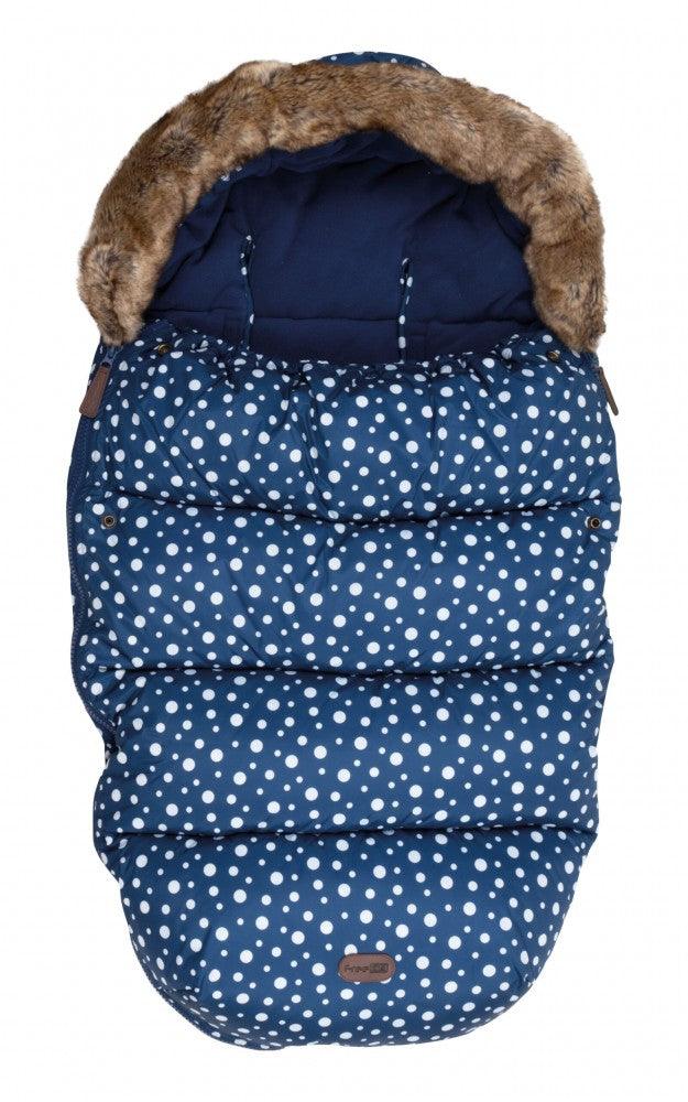 FreeON univerzális babakocsi bundazsák, lábzsák 100x55 cm-es víztaszító - Kék - Momsy