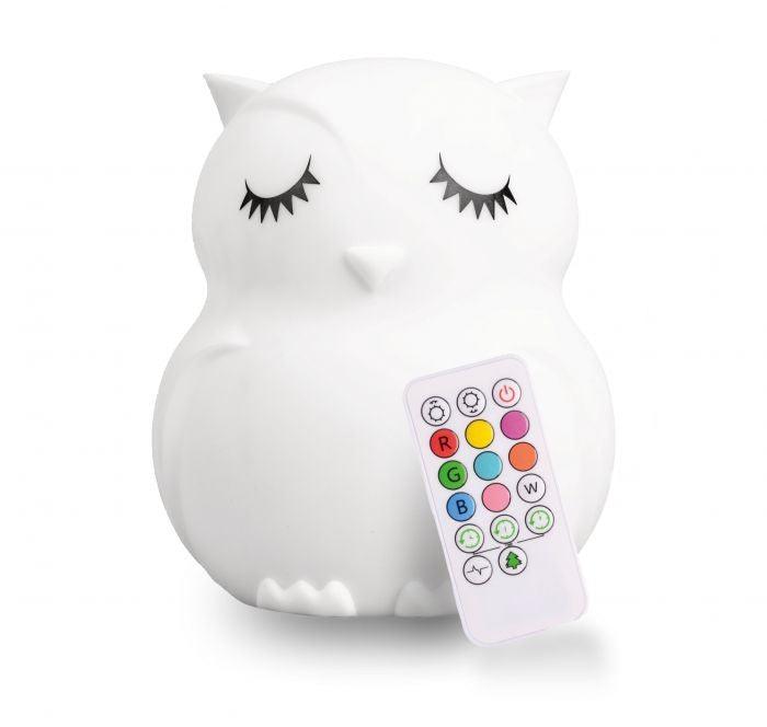 Apollo Lumiepets állítható éjjeli fény és játék - Bagoly-0
