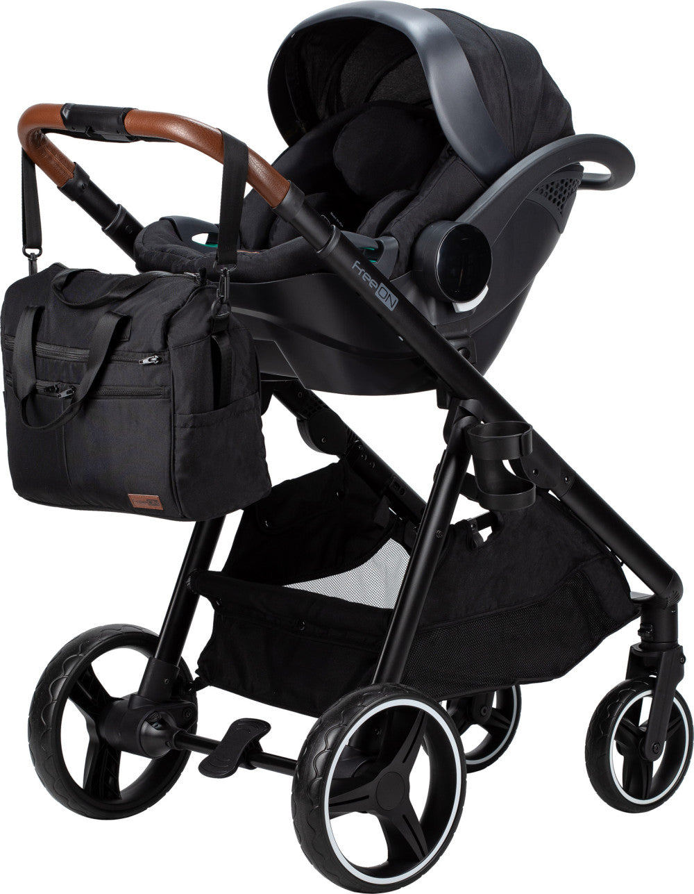 FreeON Bloom 4in1 multifunkciós babakocsi - Black-0