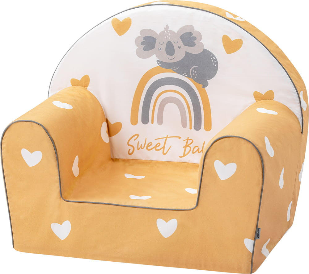 Bubaba babafotel- Yellow hearts-0