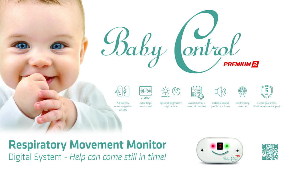 Moni Baby Control Premium 2 légzésfigyelő készülék-0