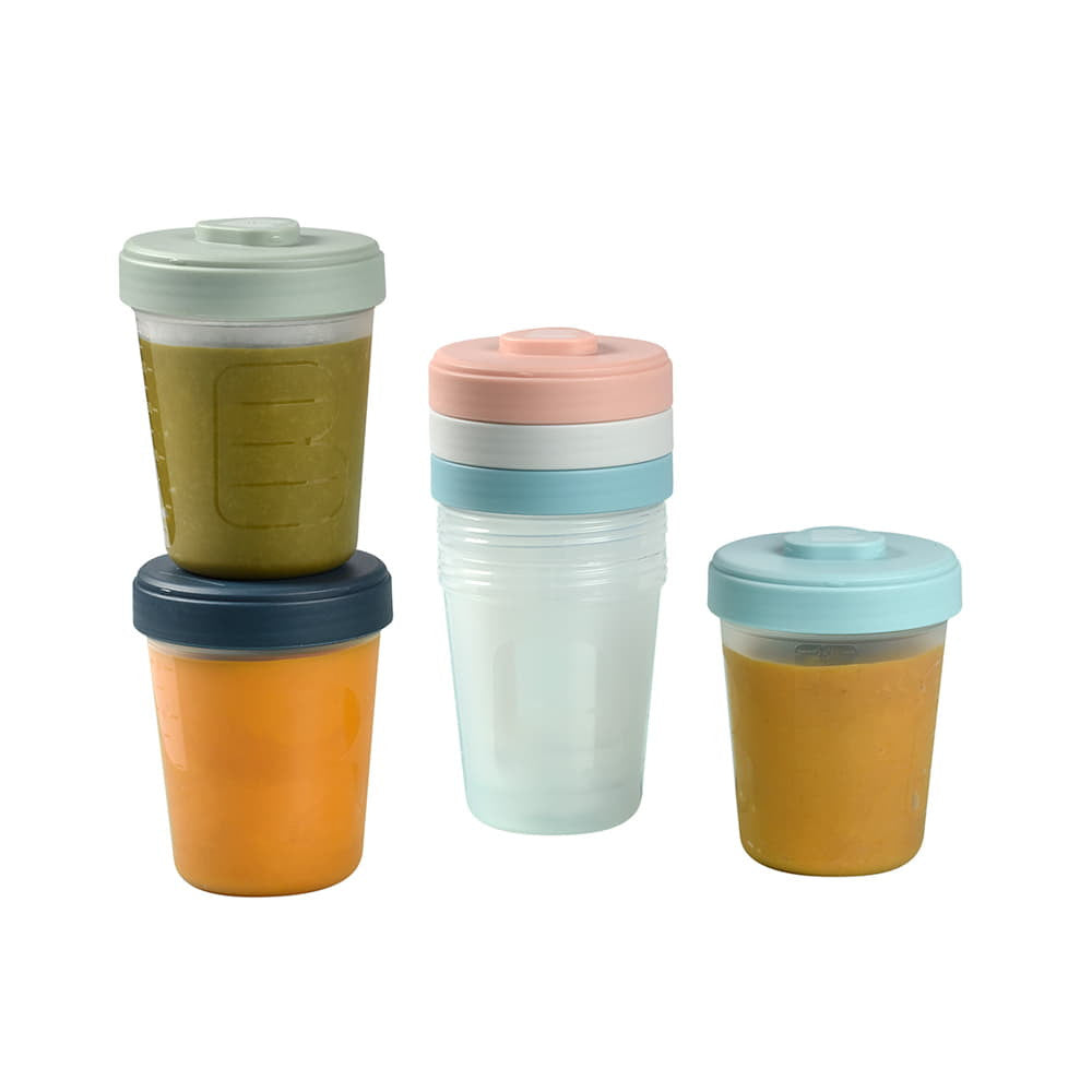 Béaba Kisgyermek Ételtároló szett - 6 összepattintható doboz (6x250 ml) - Momsy