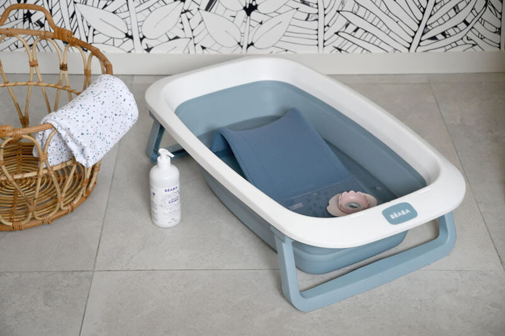 Béaba Eazy Bath összecsukható babakád- kék-3