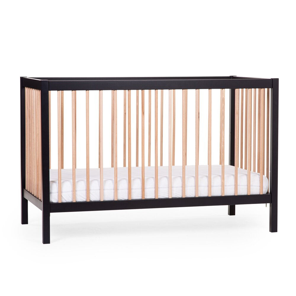Childhome COT 97 - Babaágy - 120x60Cm Fekete / Fa - Momsy
