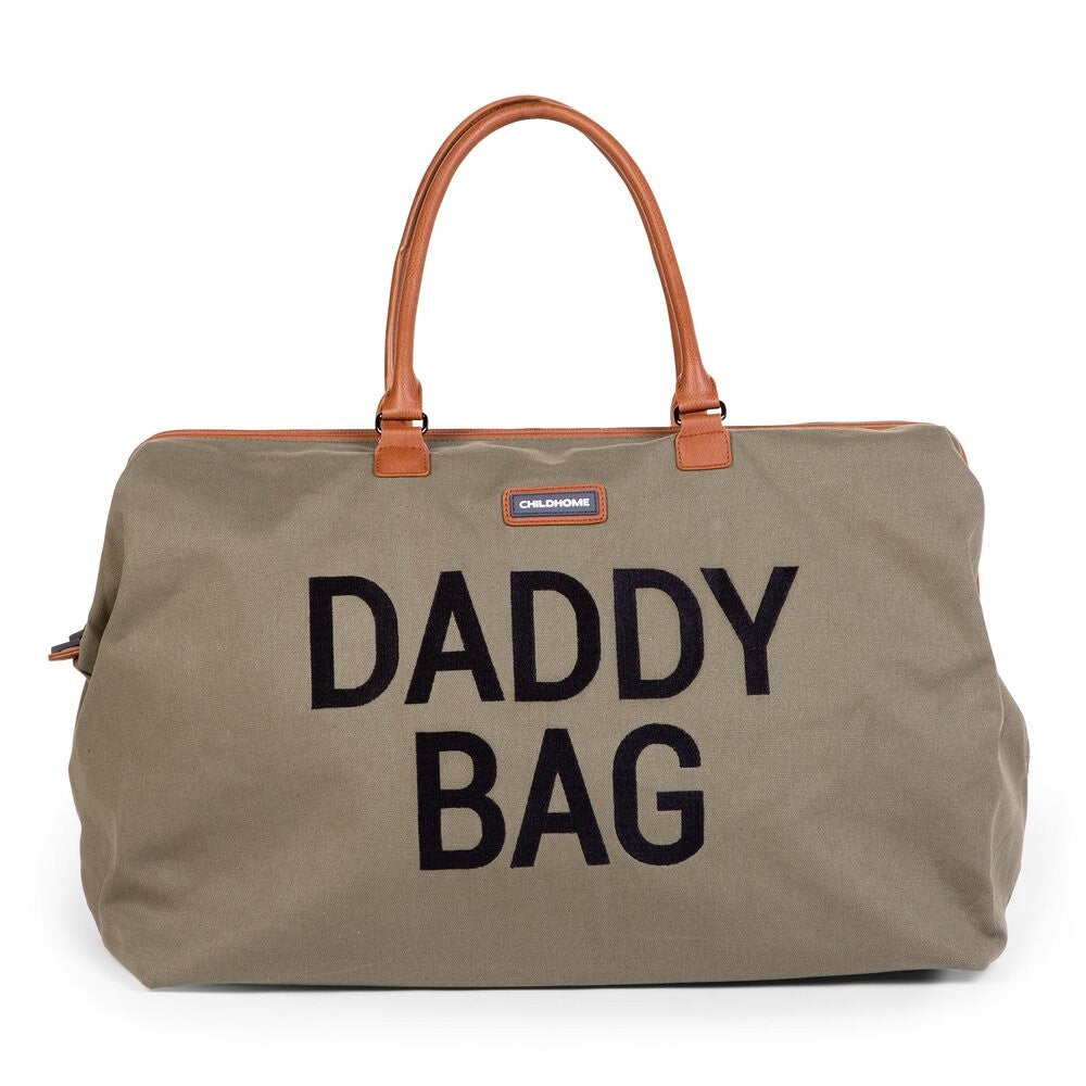 Childhome "Daddy Bag" Táska - Vászon - Khaki - Momsy