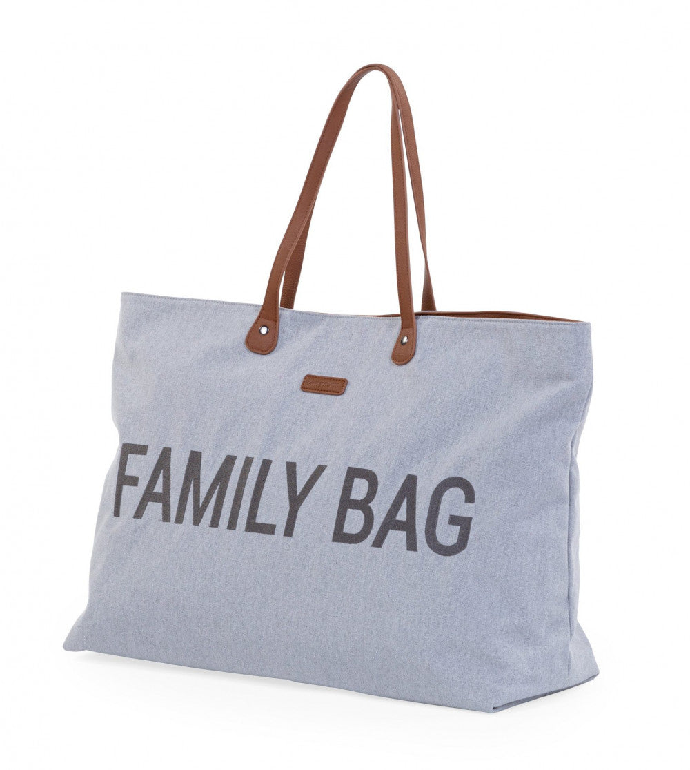 Childhome "Family Bag" Táska - Vászon Szürke - Momsy