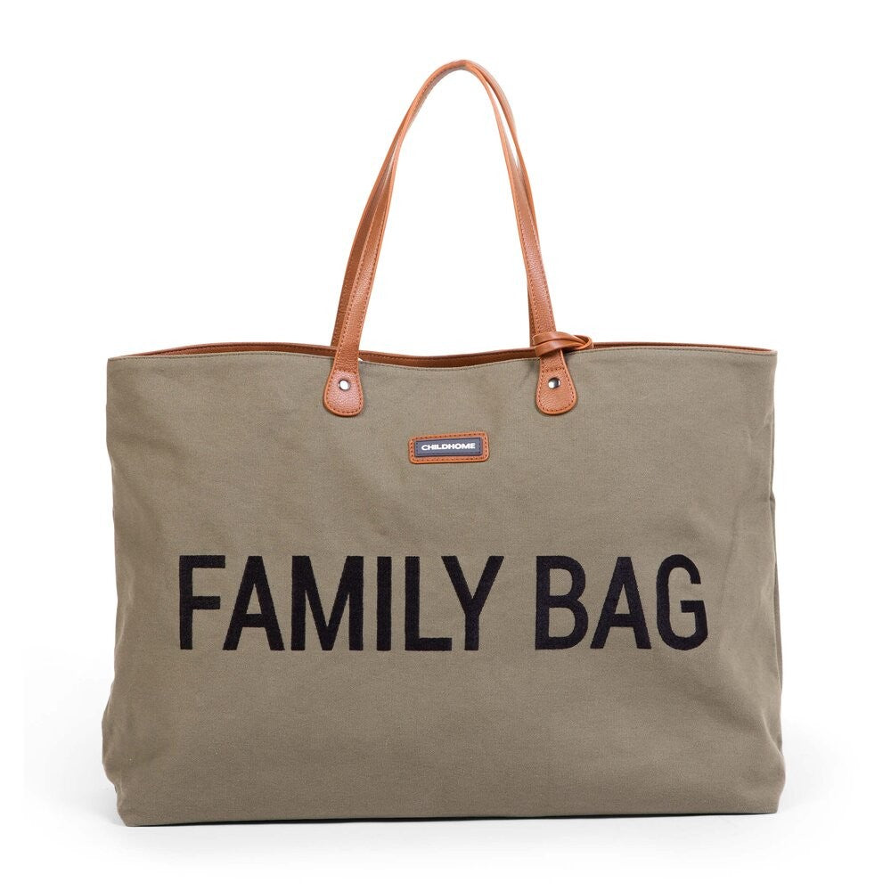 Childhome "Family Bag" Vászontáska - Khaki - Momsy