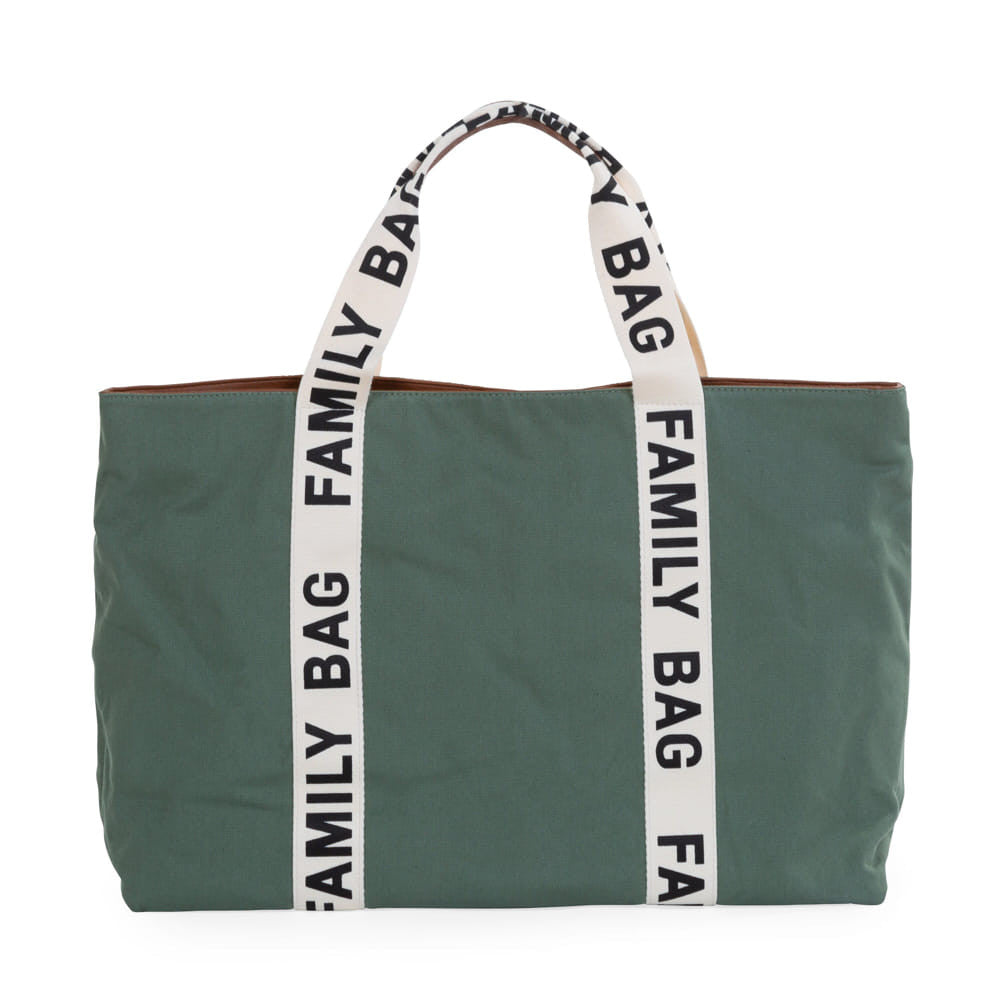 Childhome "Family Bag" Táska - Vászon Zöld - Momsy