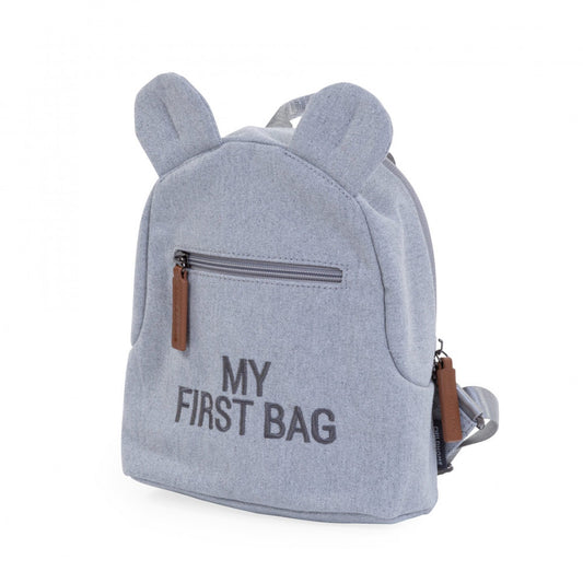 Childhome “My First Bag” Gyermek Hátizsák – Vászon Szürke - Momsy