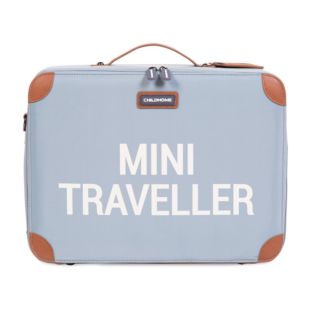 Childhome "Mini Traveller" Utazótáska - Szürke/Törtfehér - Momsy