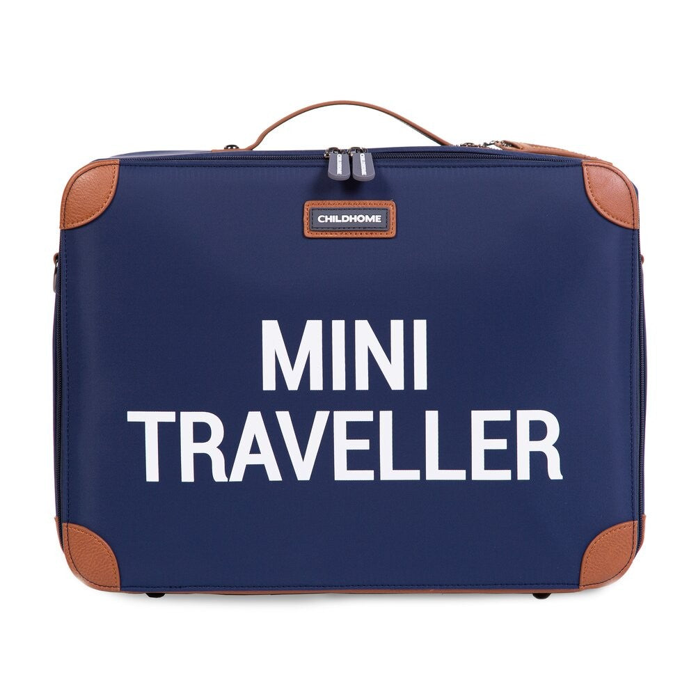 Childhome "Mini Traveller" Utazótáska - Sötétkék/Fehér - Momsy
