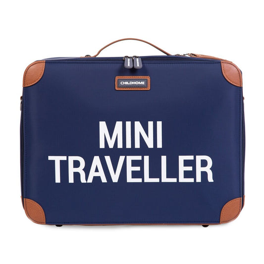 Childhome "Mini Traveller" Utazótáska - Sötétkék/Fehér - Momsy