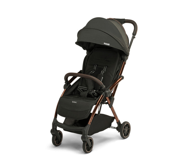 Leclerc Influencer könnyű sport babakocsi 22 kg-ig - Black Brown - Momsy