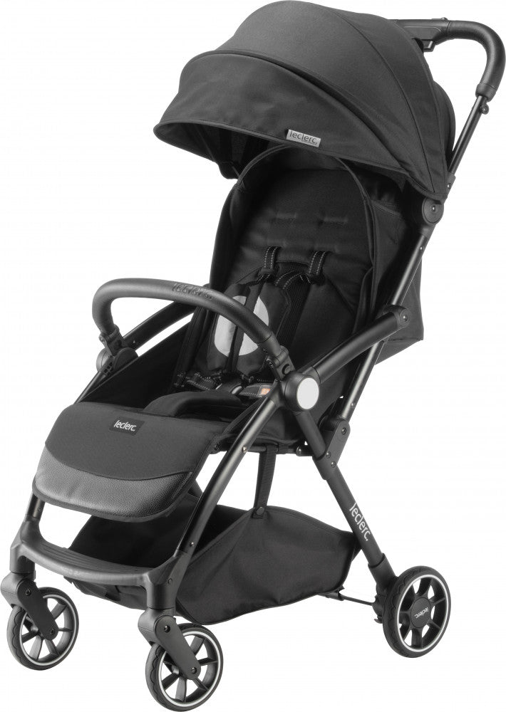 Leclerc Magicfold Plus könnyű sport babakocsi 22 kg-ig - Black-0