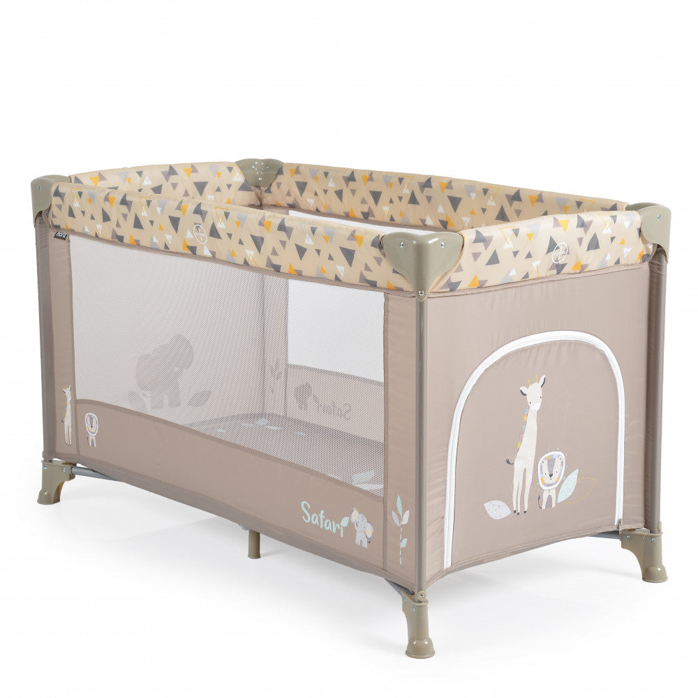 Cangaroo Moni Safari összecsukható utazóágy - Beige - Momsy