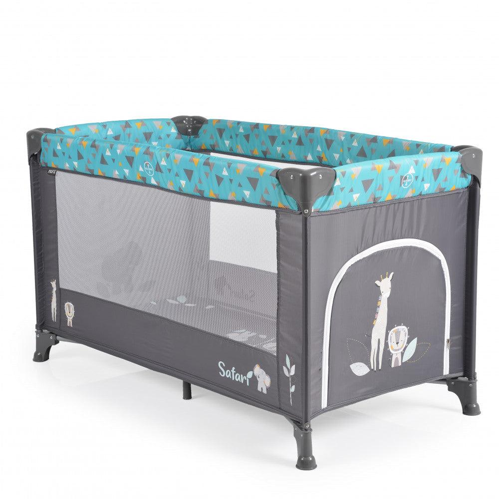 Cangaroo Moni Safari összecsukható utazóágy - Turquoise - Momsy