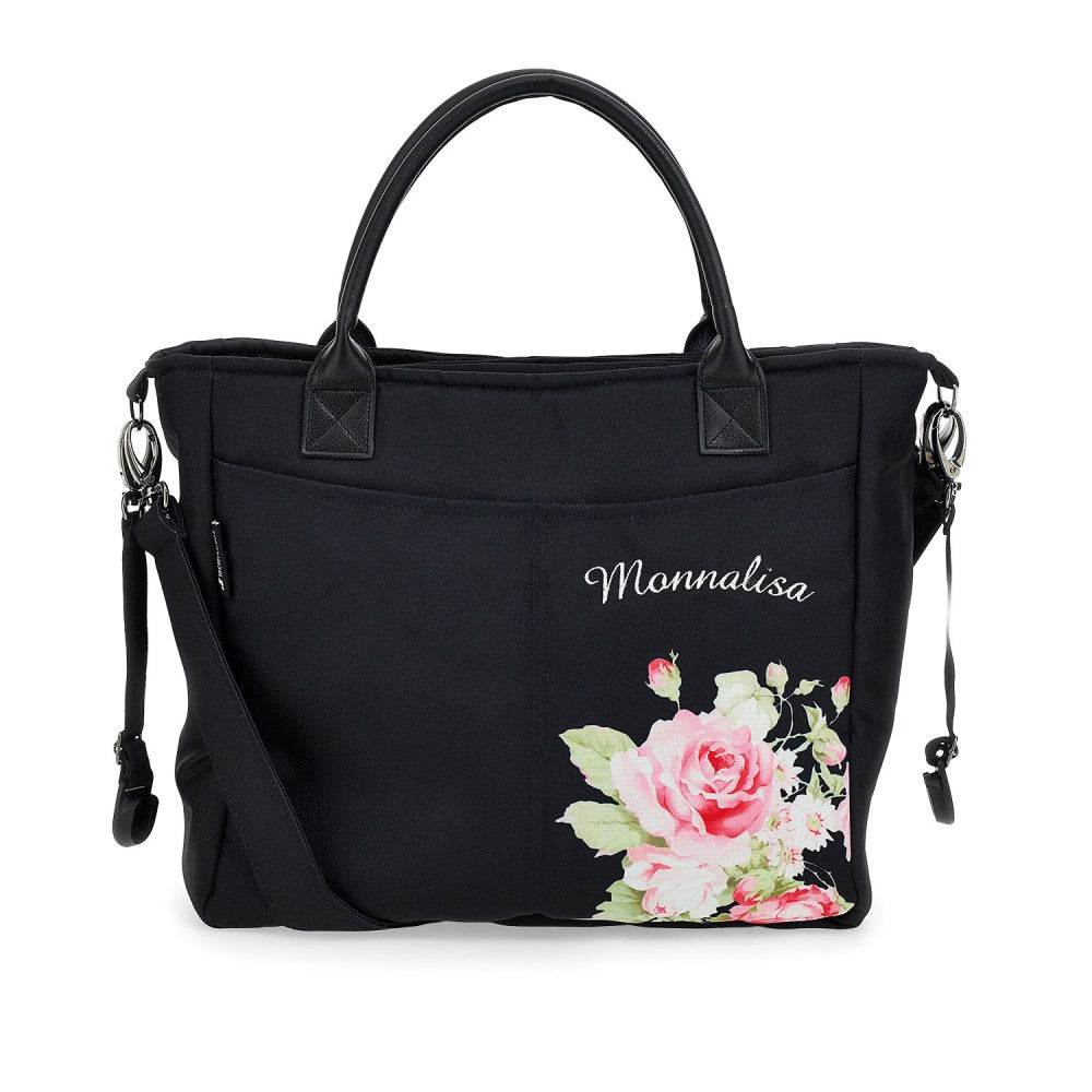 Leclerc by Monnalisa pelenkázó táska- Deep black - Momsy