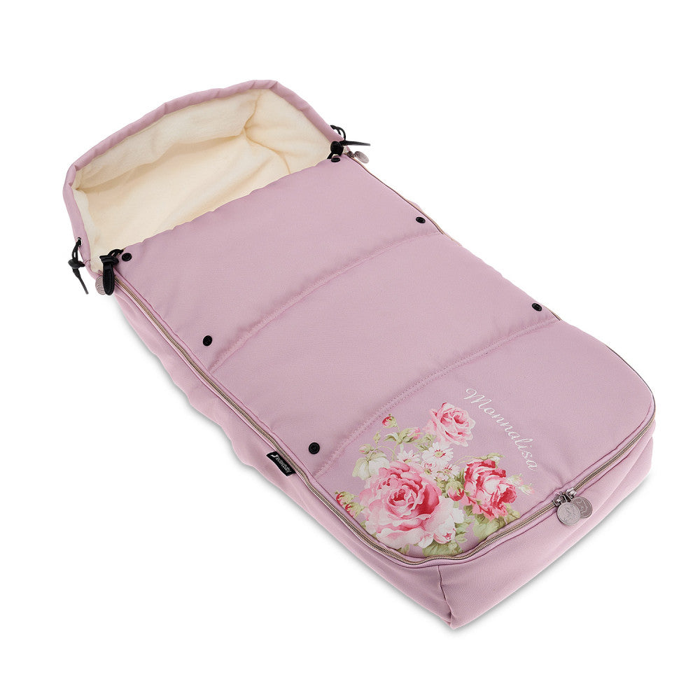 Leclerc by Monnalisa polar bundazsák- Antique pink-0