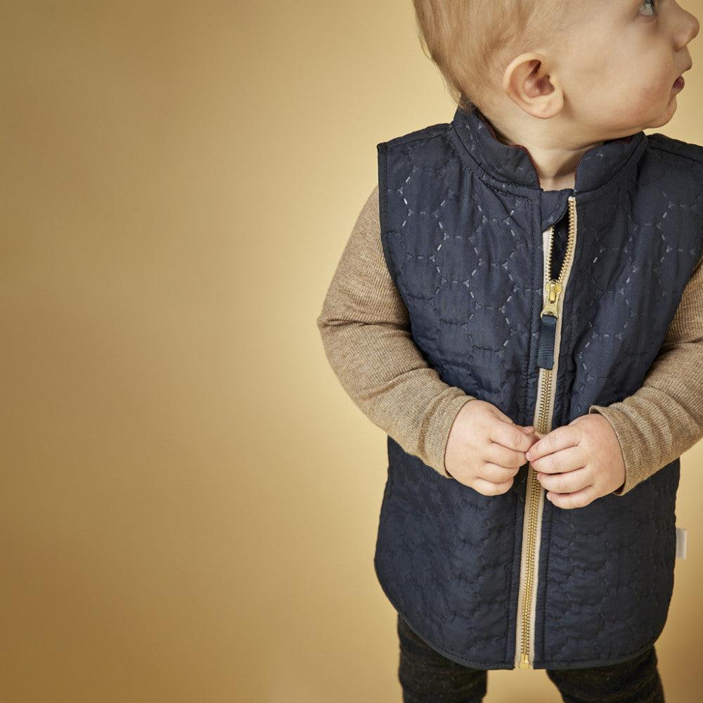 NUUROO TERMO GYEREK MELLÉNY ÚJRAHASZNOSÍTOTT POLIÉSZTERBŐL - Momsy